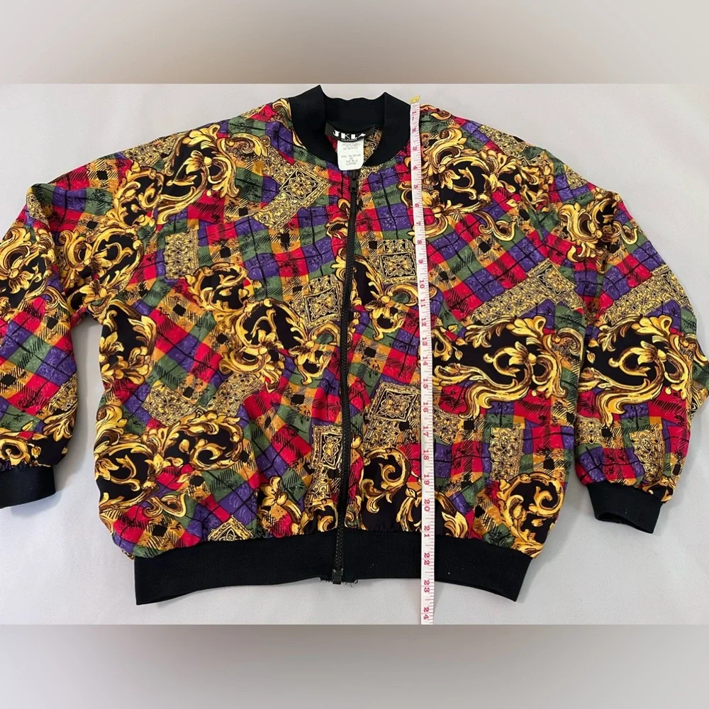 JKLA California Vintage 90s light weight Cardigan Jacket  Made in USA Sz‎ Large